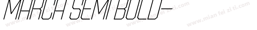 Marca Semi Bold字体转换